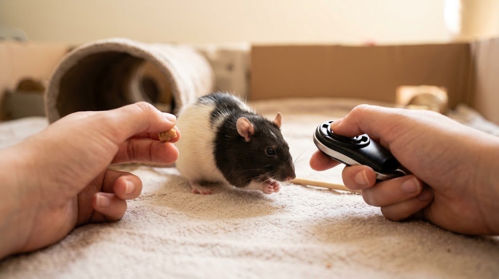 how to train a pet rat